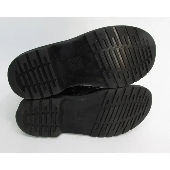 Dr. Martens 1460J Women's Zip Shiny Patent Leather Lace Up Boots Black 5L 36 EU - Picture 8 of 8